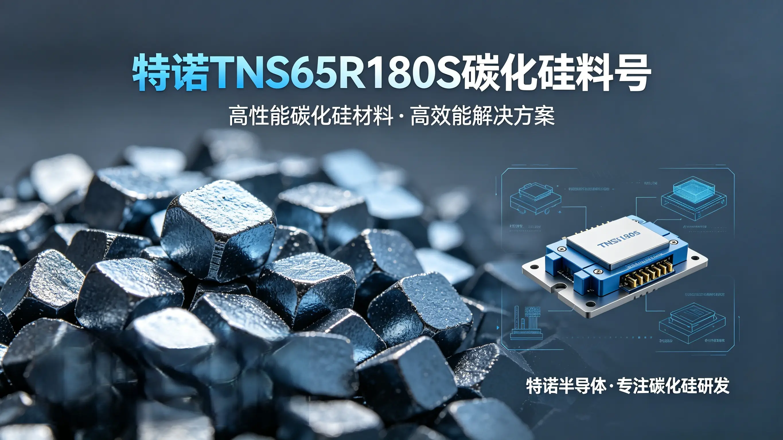 Toner TNS65R180S SiC MOSFET | 650V Silicon Carbide Masterpiece, Efficiently Driving the New-Generation Power Solutions