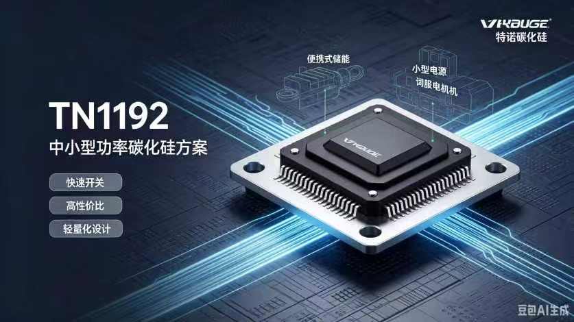  Tenuo TN1192 Silicon Carbide｜Light‑Weight Solution for Medium‑and‑Small Power Supplies, Cost‑Effective SiC Selection